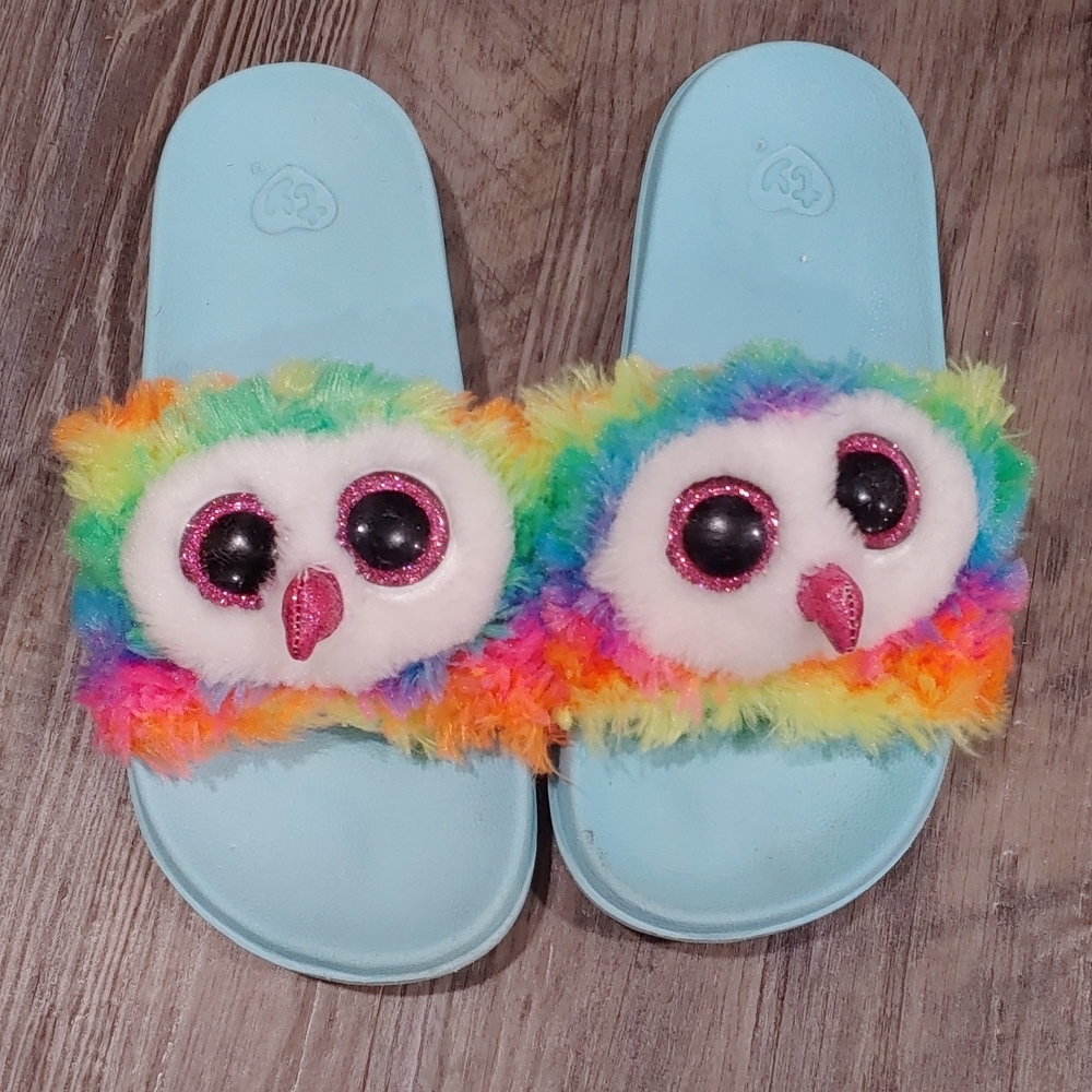 Ty Owl Flip Flops Size 1 to 3